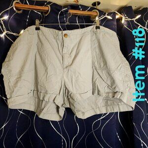 Grey-tone Khaki shorts 28W Old Navy with pockets